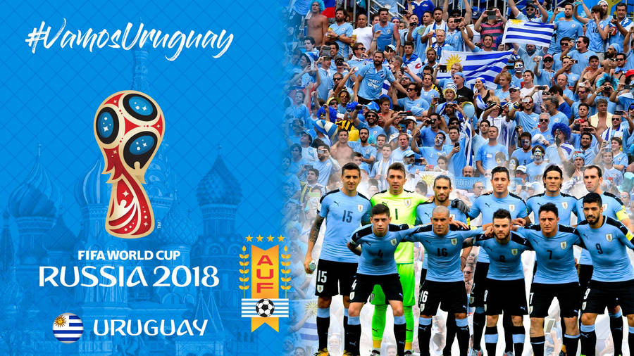 Uruguay Team World Cup Russia Wallpaper