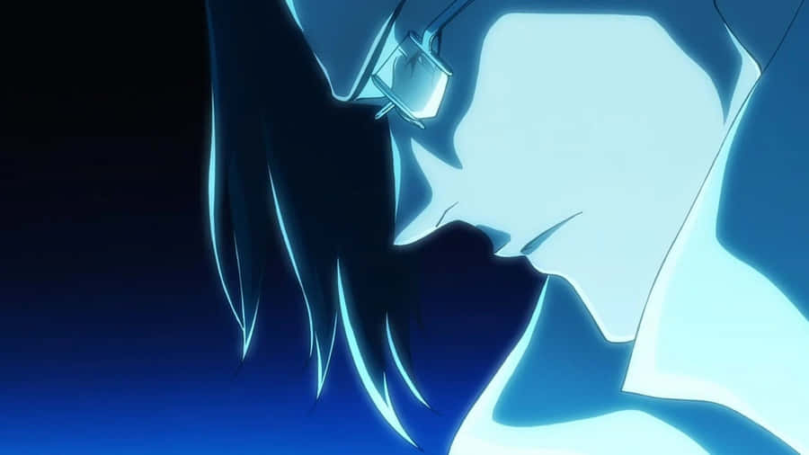 Uryu Ishida Profile Silhouette Wallpaper