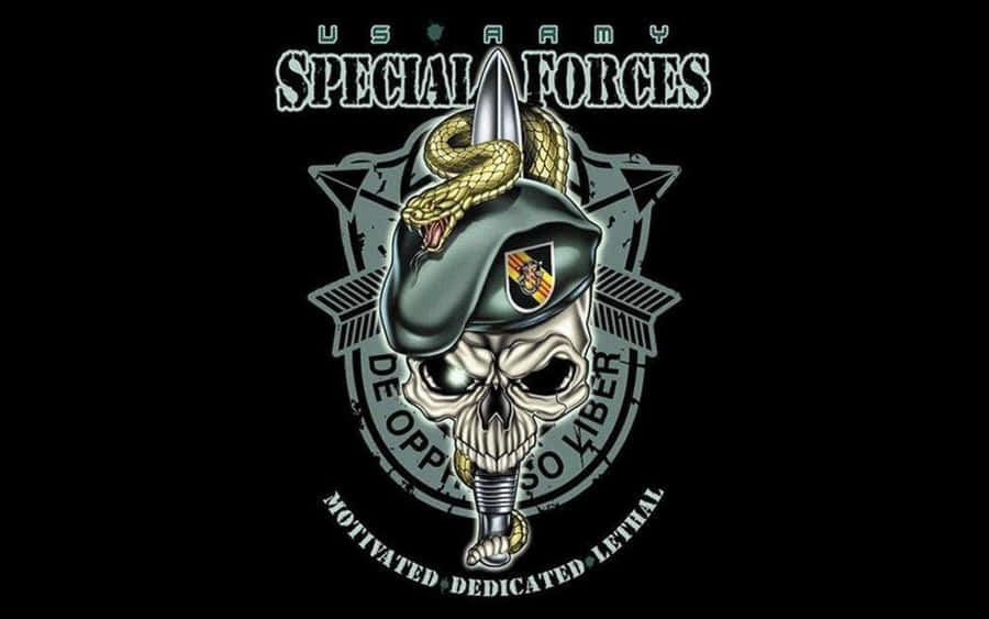 Us Army Special Forces Logo Wallpaper