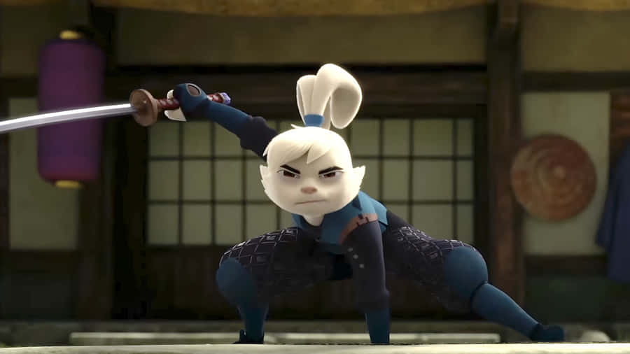 Usagi Yojimbo Samurai Stance Wallpaper