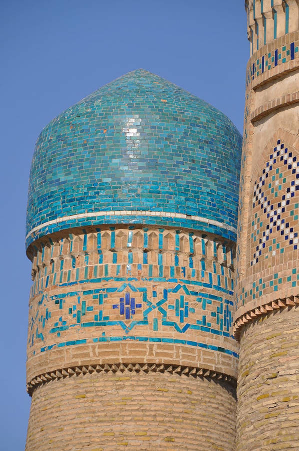 Uzbekistan Chor Minor Madrassah Tower Wallpaper