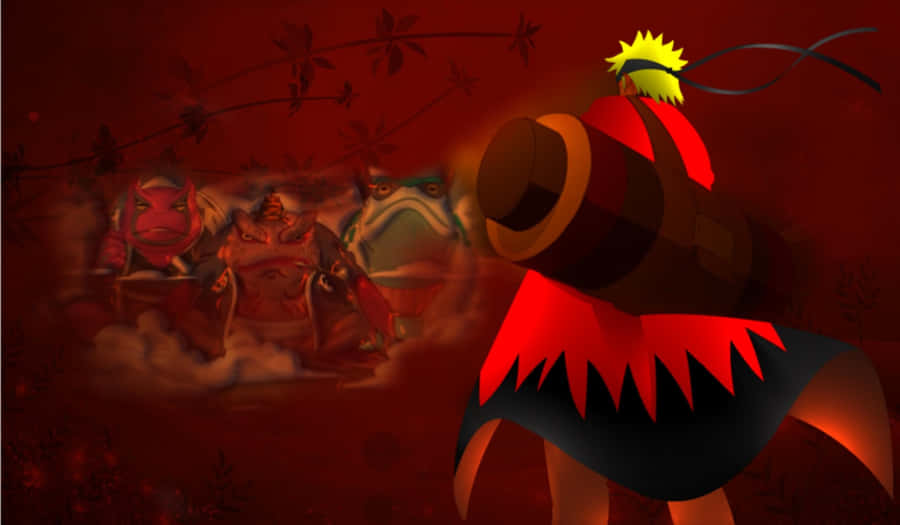 Uzumaki Naruto In Powerful Sage Mode Wallpaper