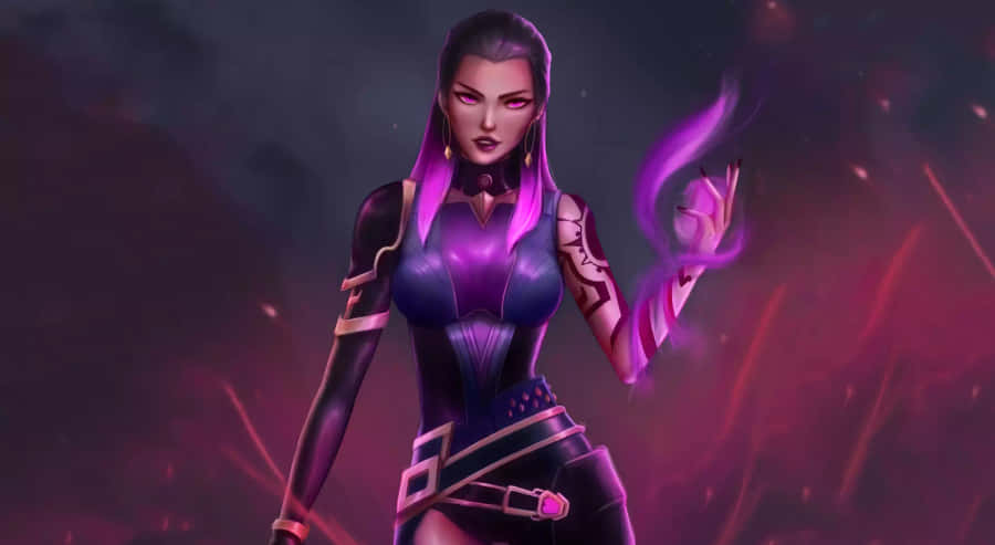 Valiant Reyna In Valorant Wallpaper