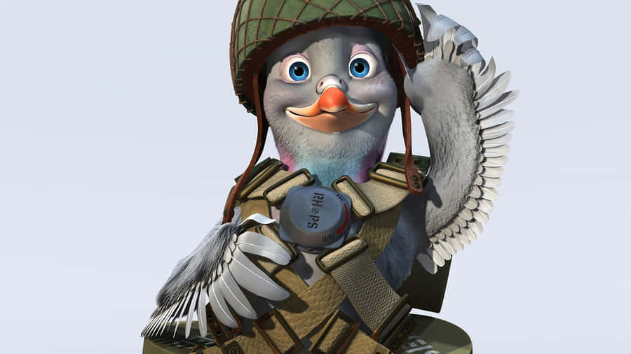 Valiant The Pigeon Wallpaper