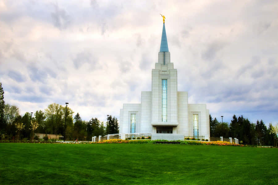 Vancouver British Columbia Mormon Temple Wallpaper