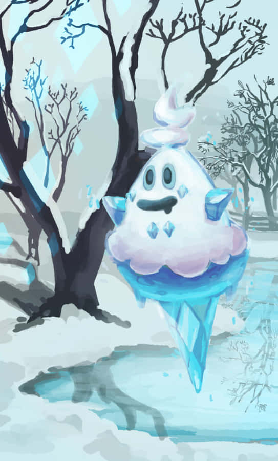 Vanillish Winter Season Wallpaper