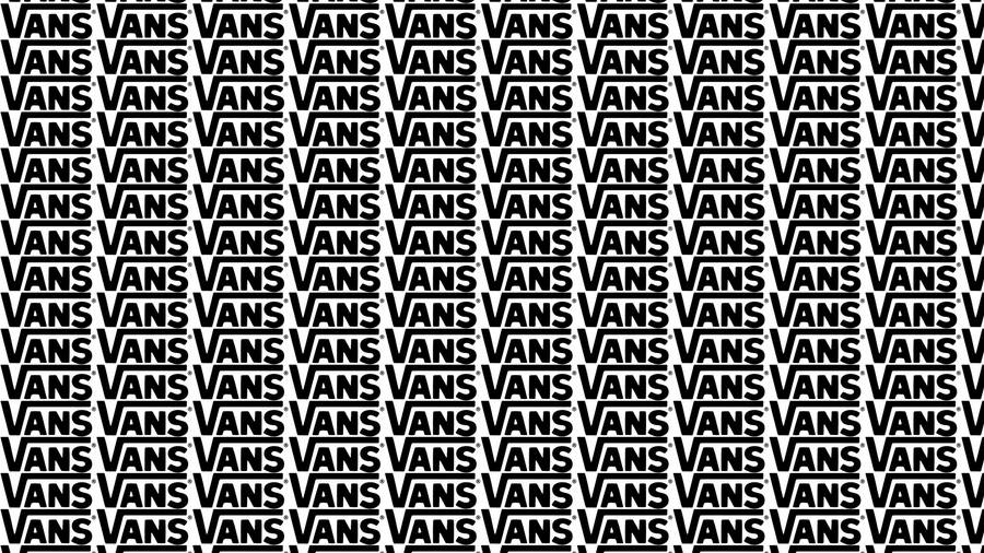 Vans Off The Wall Word Pattern Wallpaper