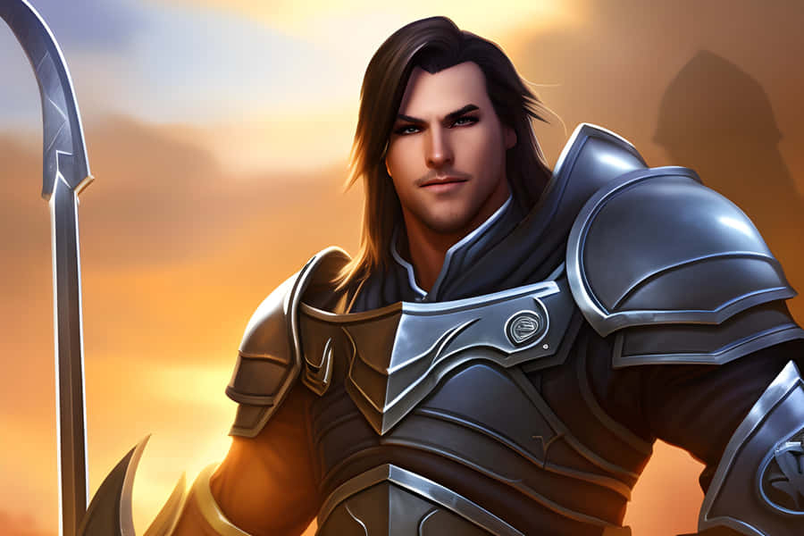 Varian Wrynn Warcraft Hero Wallpaper