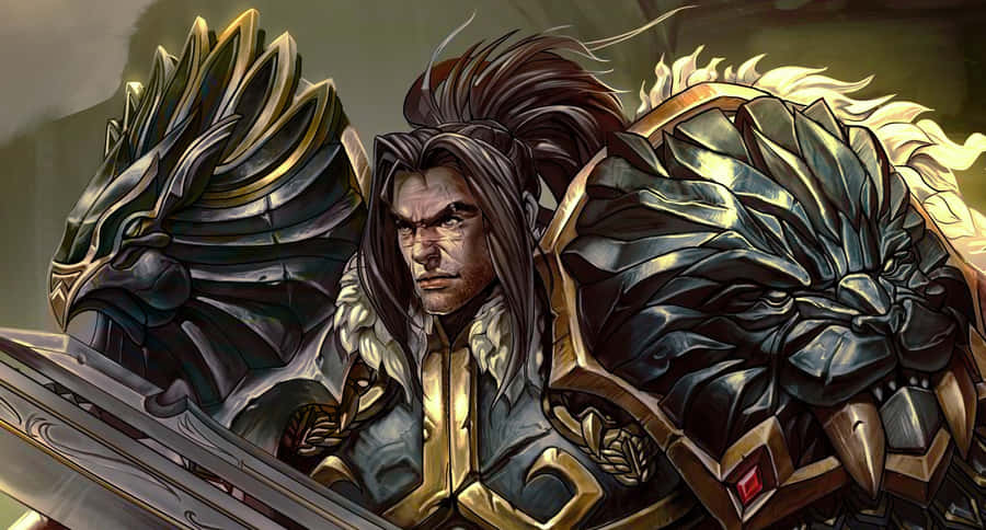 Varian Wrynn Warcraft King Wallpaper
