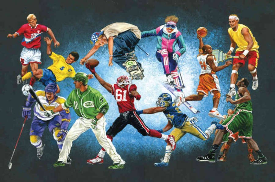 Variety Of Sports In 4k Wallpaper