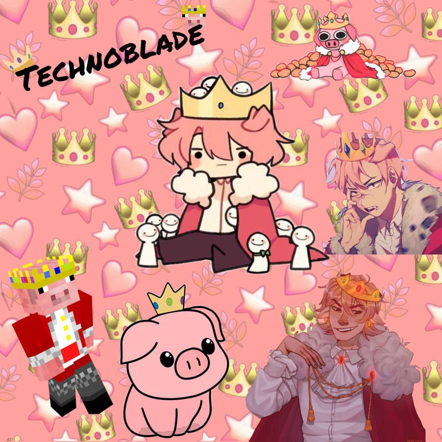 Variety Of Technoblade Wallpaper
