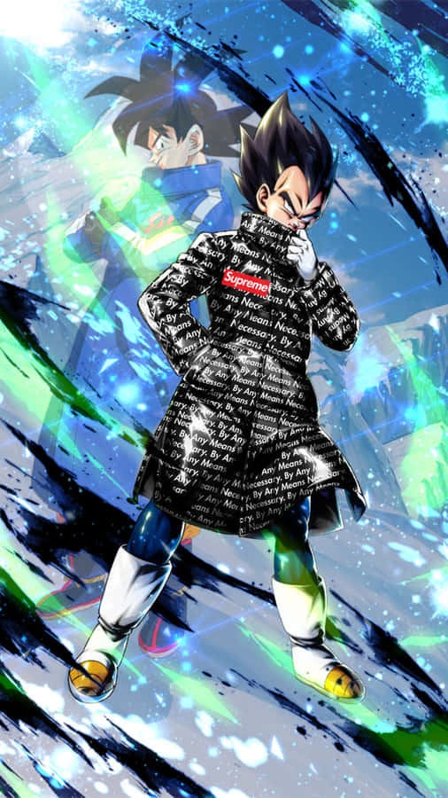 Vegeta Drip Meme Artwork Wallpaper