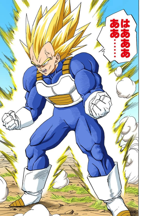 Vegeta, Super Saiyan 2 (ssj2), Unleashes His True Power Wallpaper