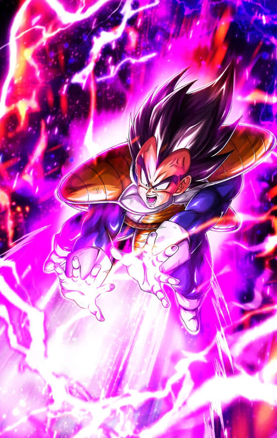 Vegeta Unleashes The Galick Gun Wallpaper