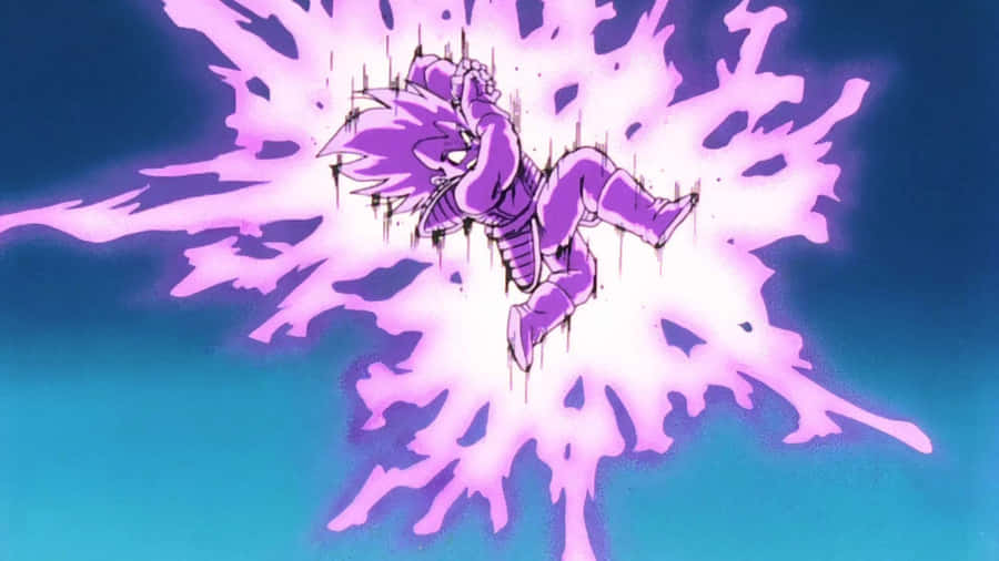 Vegeta Unleashing His Signature Galick Gun Wallpaper