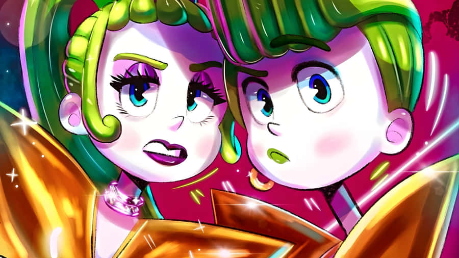 Velvet And Veneer Characters Wallpaper