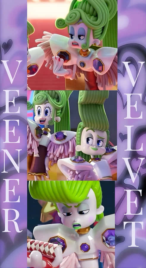 Velvet And Veneer Characters Wallpaper