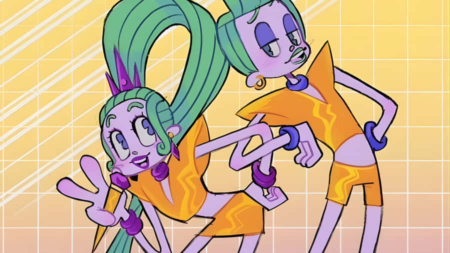 Velvet And Veneer Characters Wallpaper