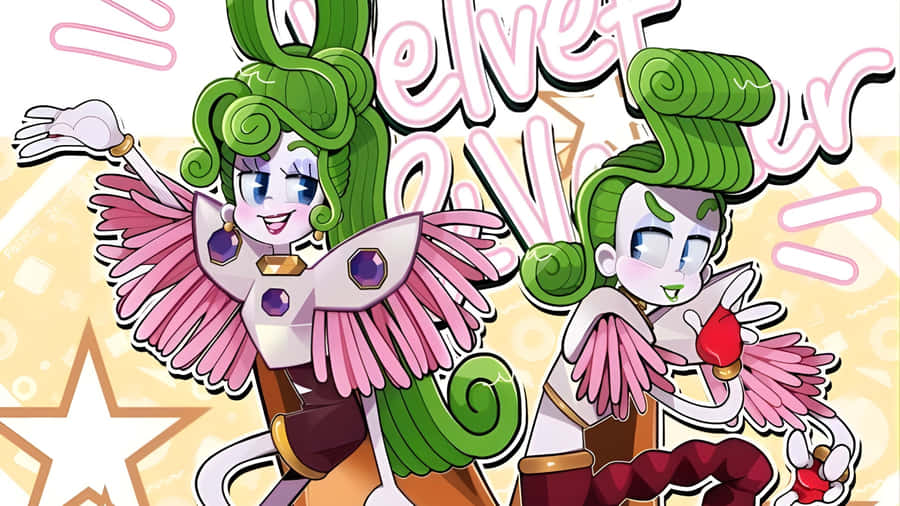 Velvet And Veneer Characters Wallpaper