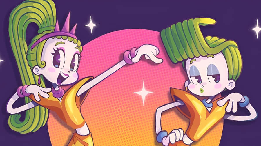 Velvet And Veneer Characters Wallpaper