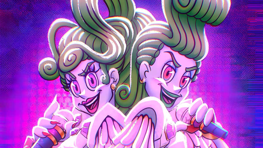 Velvet And Veneer Characters Wallpaper