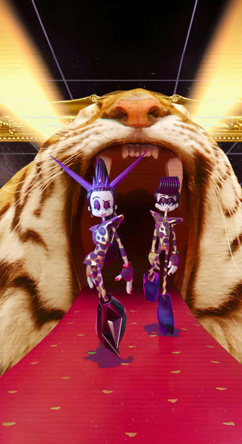 Velvet And Veneer Characters Wallpaper