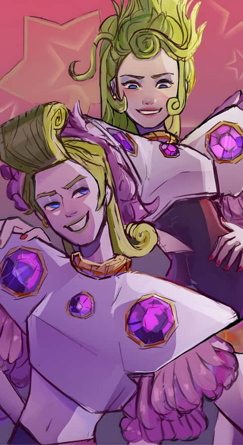 Velvet And Veneer Characters Wallpaper