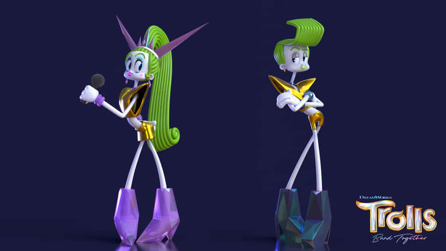 Velvet And Veneer Characters Wallpaper