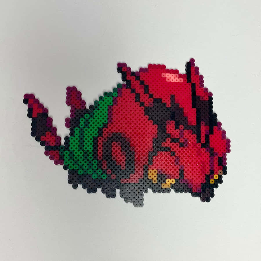 Venipede Pixel Art Wallpaper