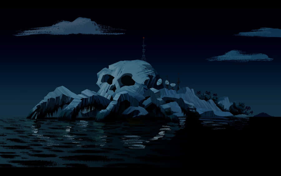Venture_ Bros_ Skull_ Island_ Base Wallpaper