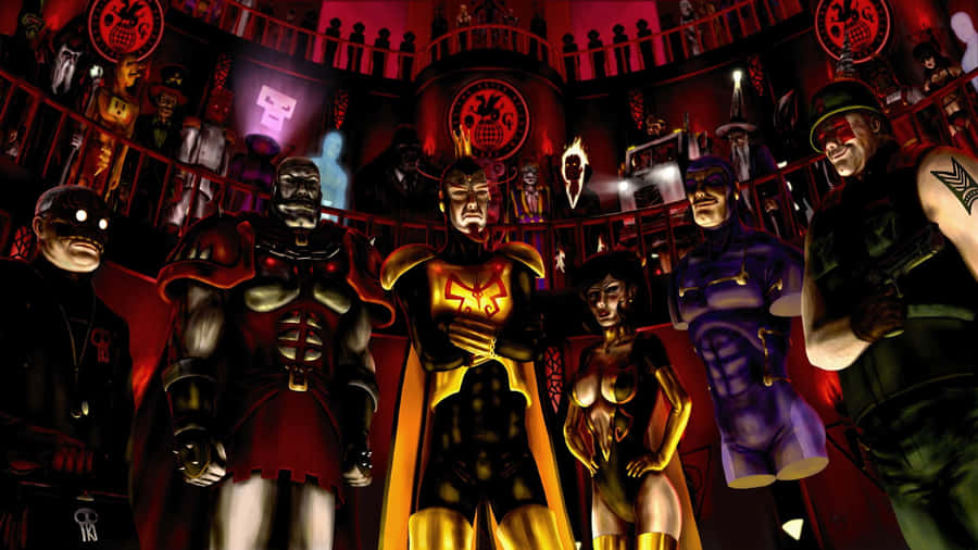 Venture Bros Villains Gathering Wallpaper