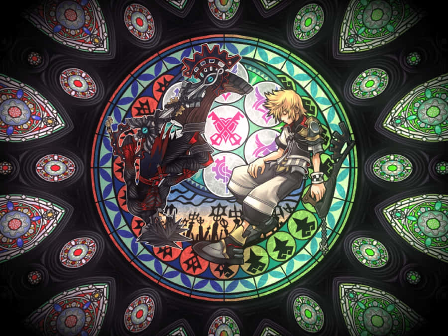 Ventus Swinging His Keyblade In Kingdom Hearts Wallpaper