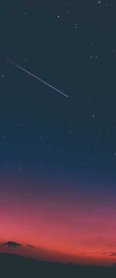 Vertical Falling Star Wallpaper