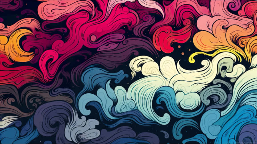 Vibrant_ Abstract_ Wave_ Patterns.jpg Wallpaper