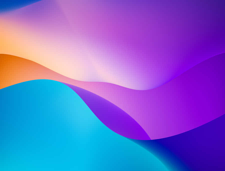 Vibrant Abstract Waves Background Wallpaper