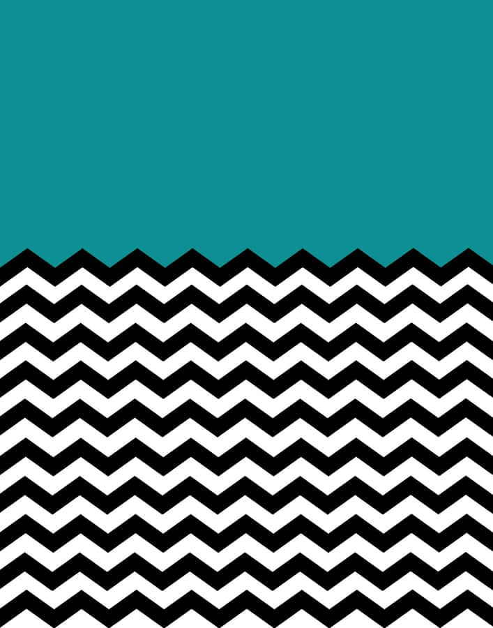Vibrant And Cute Chevron Pattern Wallpaper