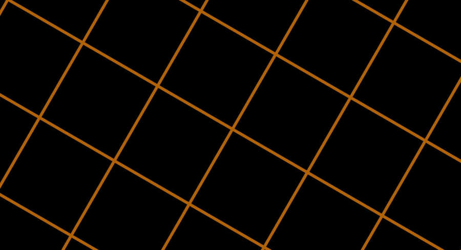 Vibrant Black And Orange Abstract Design Wallpaper