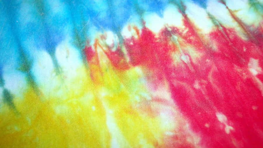 Vibrant Blend Of Pastel Tie Dye Colors Wallpaper