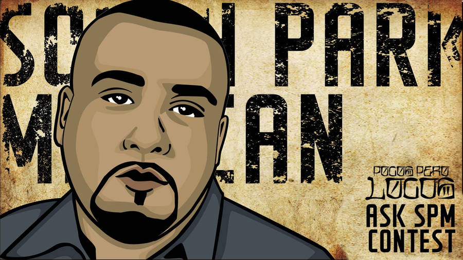 Vibrant Chicano Mexican Cartoon Art Wallpaper