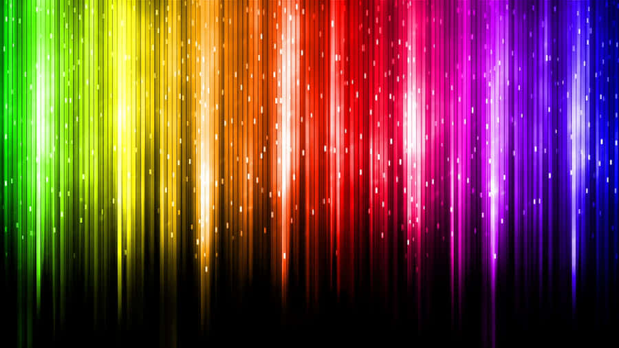 Vibrant Color Spectrum Lights Wallpaper