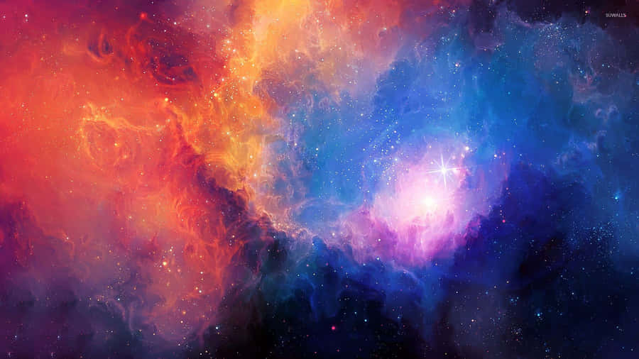 Vibrant Colors Of The Cosmos Wallpaper