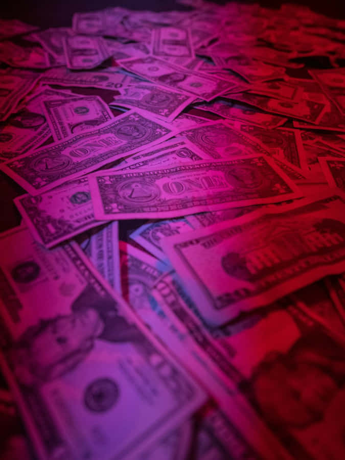 Vibrant Currency Aesthetic.jpg Wallpaper