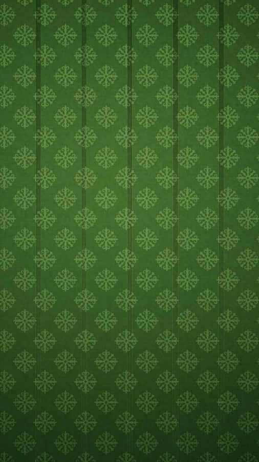 Vibrant Dark Green Grunge Pattern Wallpaper