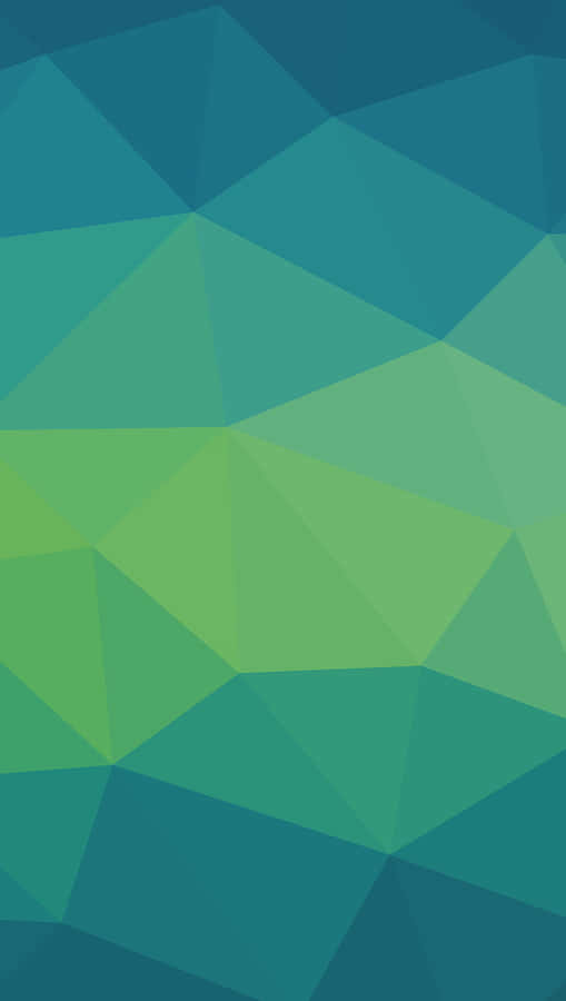 Vibrant Green Geometric Pattern Wallpaper Wallpaper