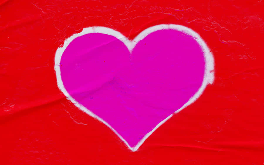 Vibrant Heart Graffiti.jpg Wallpaper