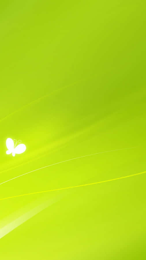 Vibrant Lime Green Abstract Background Wallpaper