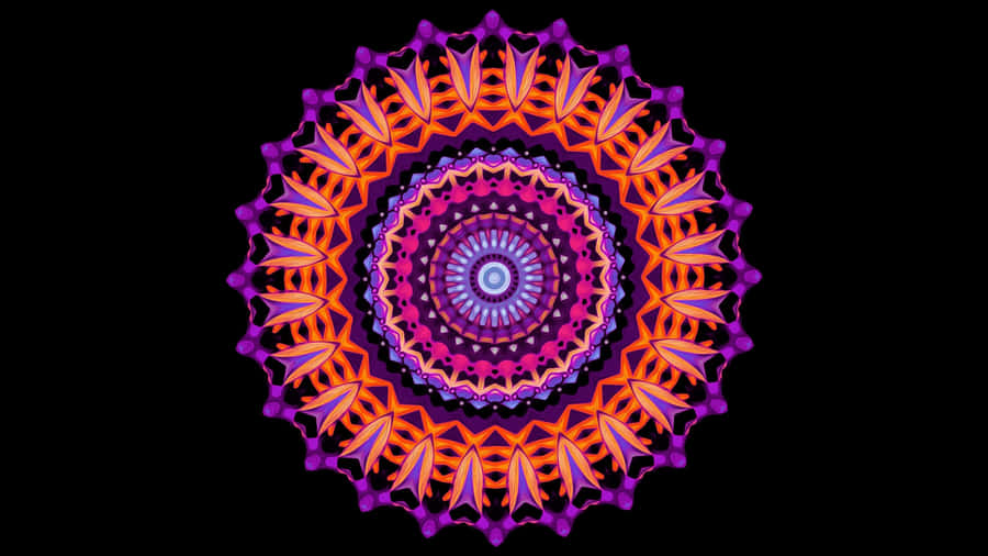 Vibrant Mandala Pattern.jpg Wallpaper