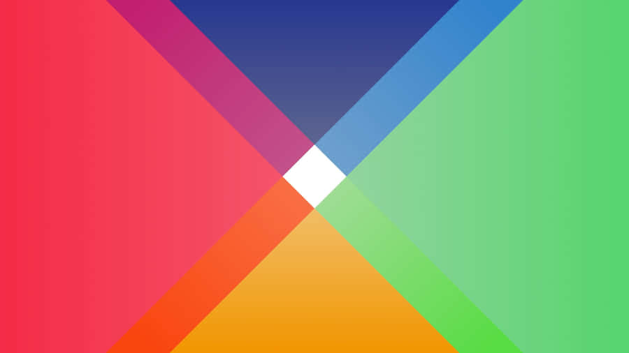 Vibrant Minimalist Abstract Art Wallpaper