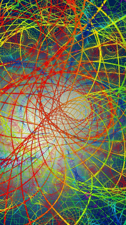 Vibrant_ Network_ Chaos Wallpaper