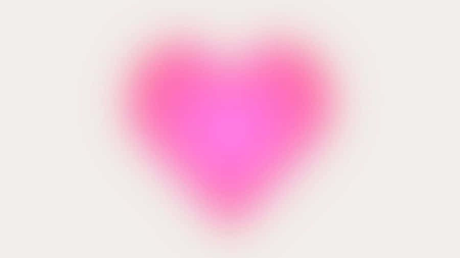 Vibrant_ Pink_ Heart_ Background Wallpaper